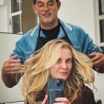 Bonnie Somerville Instagram - Color me with kisses baby…New Year Color with the Best ! Call Him! @craiggangi 💇🏼‍♀️💛 #blondie West Hollywood, California