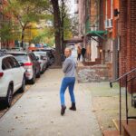 Bonnie Somerville Instagram – Nothing like NYC in Autumn…my favorite part of the city with some of my favorite people 🍁🧡🍂 West Village, NYC