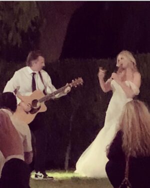 Bonnie Somerville Instagram - I cannot believe it's been a month. All the planning, & it went too fast. Best day of my life - and best decision I've ever made. @dave_mcclain you are the love of my life. I wish we could do it again! Thank you our parents @xwallstwrkngirl @mcclain.kay and the best officiate ever my sister @helenolmsted and everyone. I love you @dave_mcclain and i am so proud to be Mrs McClain. Forever Ever. God I hope so. " to die by your side is such a heavenly way to die"the Smiths. Mr. & Mrs McClain ❤️👩‍❤️‍👨👰
