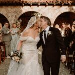 Bonnie Somerville Instagram - I cannot believe it's been a month. All the planning, & it went too fast. Best day of my life - and best decision I've ever made. @dave_mcclain you are the love of my life. I wish we could do it again! Thank you our parents @xwallstwrkngirl @mcclain.kay and the best officiate ever my sister @helenolmsted and everyone. I love you @dave_mcclain and i am so proud to be Mrs McClain. Forever Ever. God I hope so. " to die by your side is such a heavenly way to die"the Smiths. Mr. & Mrs McClain ❤️👩‍❤️‍👨👰 Hummingbird Nest