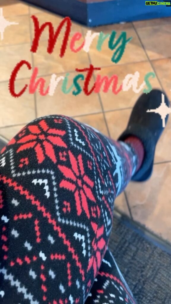 Bonnie Somerville Instagram - Gangsta Christmas outfit.