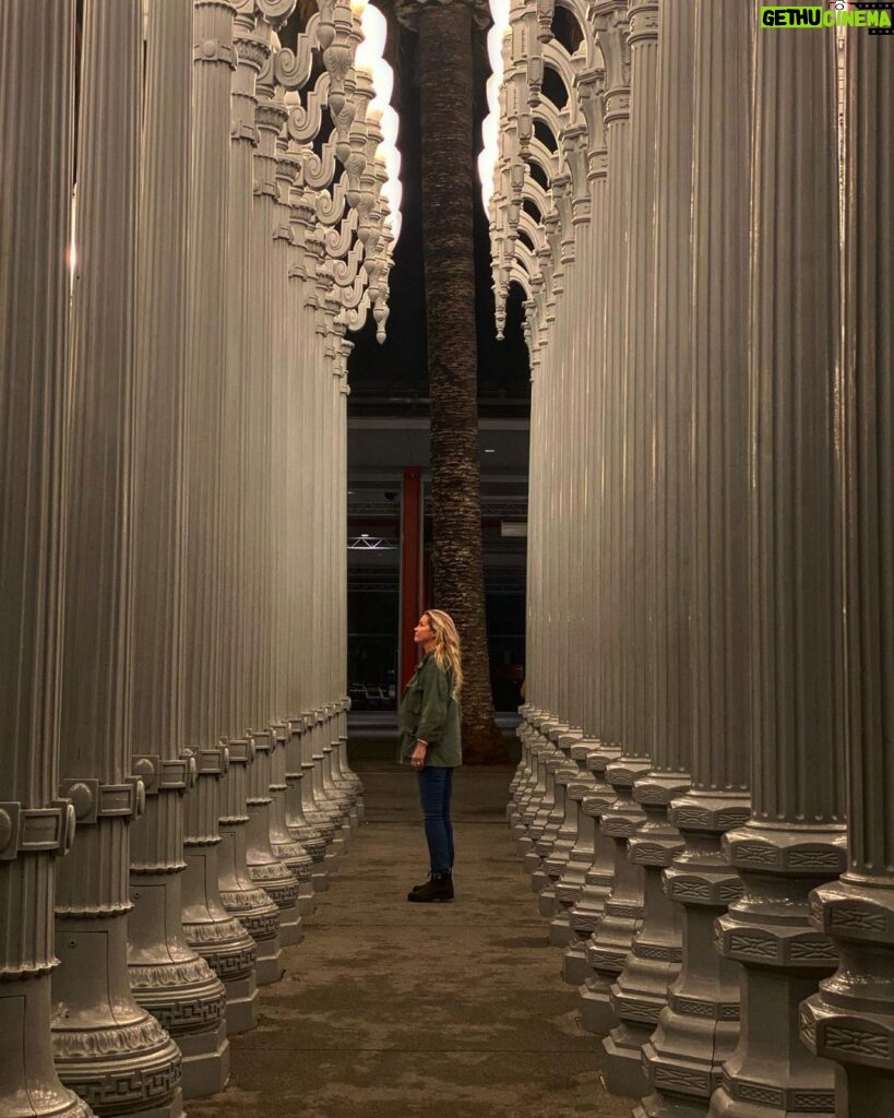 Bonnie Somerville Instagram - Take me out tonight Take me anywhere, I don't care And in the darkened underpass I thought, "Oh God, my chance has come at last" There is a light. And it never goes out. Me - 48 , talking to me, 18. Still Lit. LACMA Los Angeles County Museum of Art