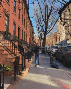 Bonnie Somerville Instagram - 12 Schermerhorn St. First time back on that stoop in over 25 yrs. I will always miss it. What an amazing place to grow up. Wish I had appreciated it then! Sigh. But this time I got to sit there with my Love. Forever a Bridge & Tunnel Girl. #brooklyn #brooklynheights #bk