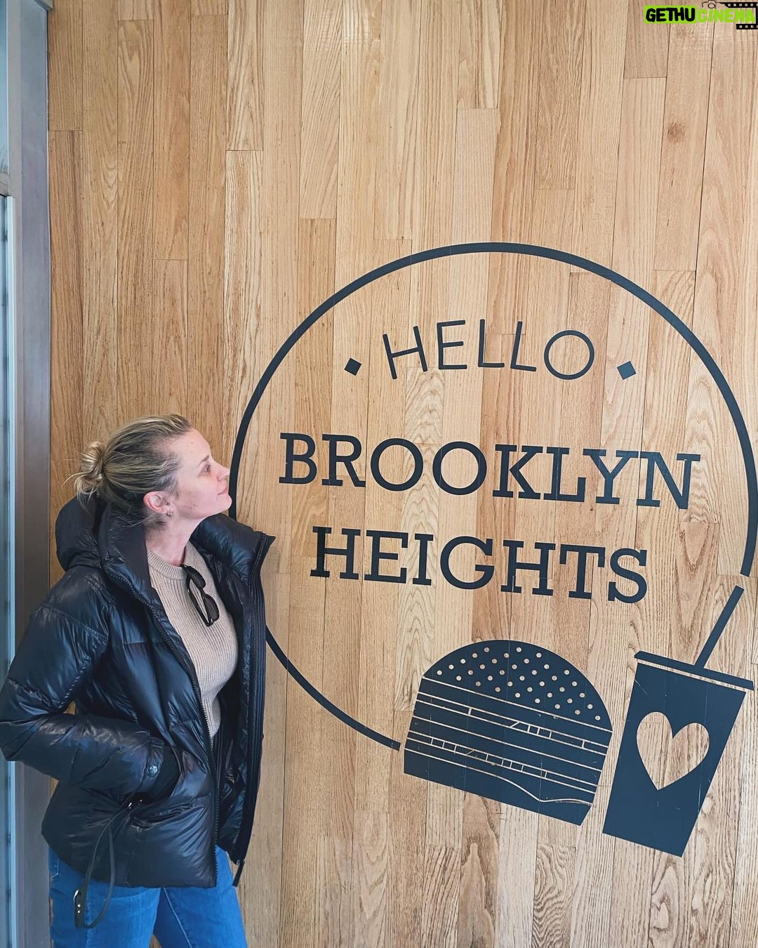 Bonnie Somerville - 1.5K Likes - 12 Schermerhorn St. First time back on that stoop in over 25 yrs. I will always miss it. What an amazing place to grow up. Wish I had appreciated it then! Sigh. But this time I got to sit there with my Love. Forever a Bridge & Tunnel Girl. #brooklyn #brooklynheights #bk