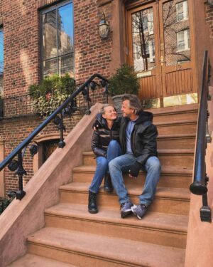 Bonnie Somerville Instagram - 12 Schermerhorn St. First time back on that stoop in over 25 yrs. I will always miss it. What an amazing place to grow up. Wish I had appreciated it then! Sigh. But this time I got to sit there with my Love. Forever a Bridge & Tunnel Girl. #brooklyn #brooklynheights #bk