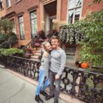 Bonnie Somerville Instagram – Nothing like NYC in Autumn…my favorite part of the city with some of my favorite people 🍁🧡🍂 West Village, NYC