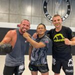 Borys Mańkowski Instagram - Znów udało się zrobić rundę z tym panem :) i to zupełnie z przypadku. Świat sportów walki bywa niezwykły ✨ American Top Team
