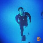 Brad Benedict Instagram - Coming up for a breathe. No sudden erratic movements. Be smooth. Stay calm and keep your heart rate steady. Scan the surrounding water and constantly check your six. Keep eye contact with any sharks that may be circling. Become one with the deep blue. . . SHARK ACADEMY is now streaming for @sharkweek on @discoveryplus. Link in bio. 🦈 . . #sharkweek #sharkweek2021 #freedive #thebahamas #sharkacademy #discovery The Bahamas