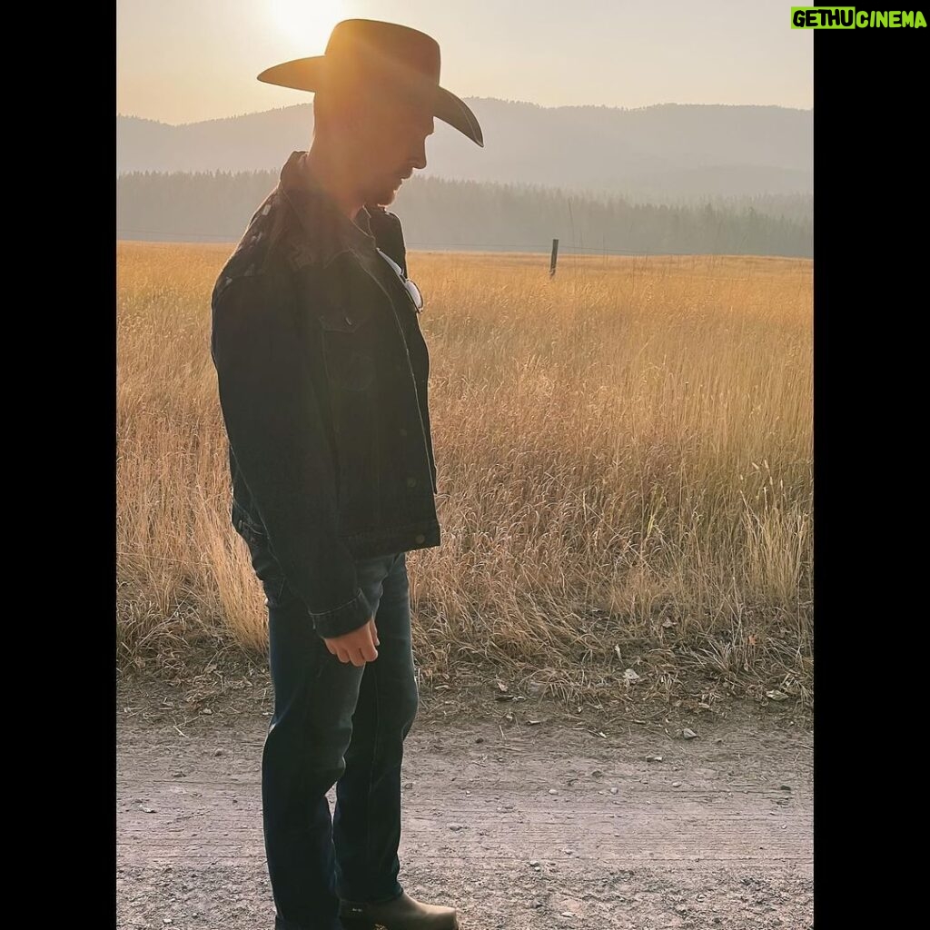 Brad Benedict Instagram - Oh happy day, my sweet Montana @ebarlranch . . #montana #ranchlife #cowboy E-L Ranch, Greenough, MT