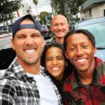Brad Benedict Instagram - When friends who love sharks reunite in Los Angeles. Reminiscing on our #SharkWeek adventure of a lifetime…🦈🏝⚓️ @renslatter @joliverpearl @theadventuresof5k @sharkweek #sharklovers Los Angeles, California