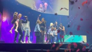 Bradley McIntosh Instagram - One of my proudest moments ever! Having all our kids and Jon‘s Nieces on stage truly was a dream come true! #O2London #sclub