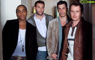 Bradley Mcintosh Instagram - One of the funniest, craziest and most memorable moments in my life #mtv #totallyboyband #upperstreet #sclub #newkidsontheblock #anotherlevel #911 #steps @danebowers @jimmyconstable1 @dannywoodofficial @llatchfordevans love you guys 🙏🏾👊🏾
