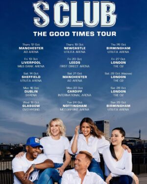 Bradley Mcintosh Instagram - Can’t wait to see you all! #Sclub #GoodTimesTour