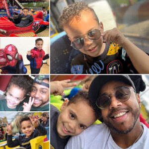 Bradley McIntosh Instagram - Can’t believe my little super star is 5 years old today! Happy Birthday Mr Ro! 🎂🎁 Love you son, have an amazing day! sorry I couldn’t be there. 🤗💙x