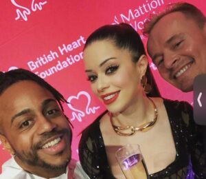 Bradley McIntosh Instagram - British Heart Foundation, thank you so much for having us at your Heart Hero Awards last night. What an incredible event to recognise and celebrate the people who have gone above and beyond for @the_bhf this past year. It was our deepest honour to present the award to all our CPR Heroes across the UK. Thank you again for having us - and thank you for all the tireless work that you do
#BritishHeartFoundation
#HeartHeroAwards