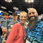 Brandon Bogle Instagram - Is that a wild @joemanganiello and @deborahannwoll?! They’re a PLEASURE to chat with💪🏼 #gencon