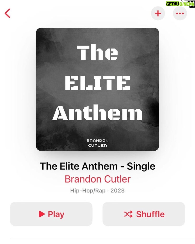 Brandon Bogle Instagram - Looks like everyone’s favorite wrestling song just went live on all the music sites today! Check it out on the platform of your choice Spotify link in my bio