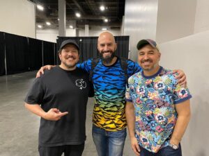 Brandon Bogle Instagram - Achievement unlocked!

I have now met all of the Impractical Jokers 😁

Thanks @therealmurr and @bqquinn for the fun convos
#AEWDynamite