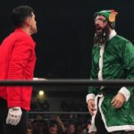 Brandon Bogle Instagram - Ya stop an elf from delivering presents.. You get some North Pole grade cold spray #AEWDynamite