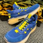 Brandon Bogle Instagram - Rockin these blue/yellow @mazinoshoes today Grab any Mazinos for 15% off with code BCUTLER #Influencer