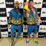 Brandon Bogle Instagram - Japan drop 🇯🇵 With @coltcabana ready to wrestle for @lidet_ent