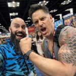 Brandon Bogle Instagram - Is that a wild @joemanganiello and @deborahannwoll?! They’re a PLEASURE to chat with💪🏼 #gencon