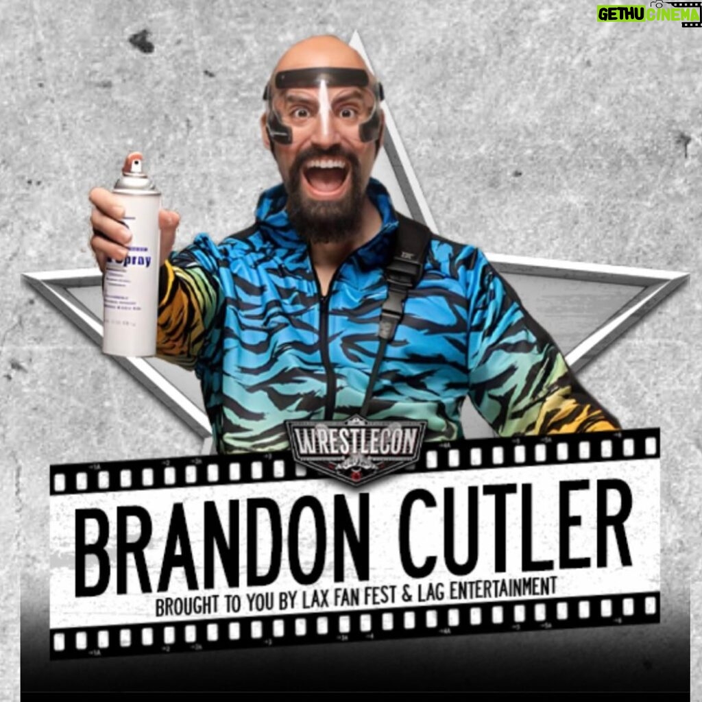 Brandon Bogle Instagram - I will be appearing at WrestleCon in Los Angeles! March 31st 3pm-5pm April 1st from 9am -2pm courtesy of Lax Fan Fest and LAG Entertainment!