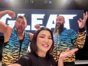 Brandon Bogle Instagram - Japan drop🇯🇵
With @shidahikaru
#AEW at #Gleat