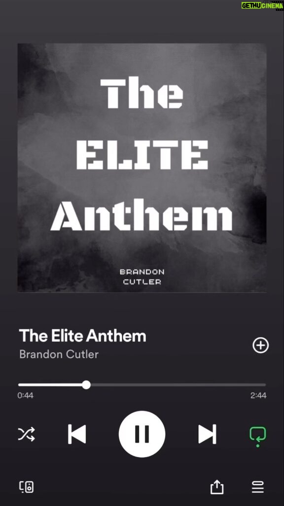 Brandon Bogle Instagram - Have you heard “The Elite Anthem” yet? It’s available on EVERY platform ✅ Spotify ✅ iTunes ✅ Amazon Music ✅ Pandora ✅ YouTube and hundreds more