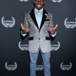 Brandon Gilpin Instagram - Natural born StarBwoy 🤩 @hollywoodunlocked Impact awards was 🔥 Congrats everyone! #ShowTimeBrando #BrandonGilpin #hollywoodunlocked