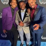 Brandon Gilpin Instagram - Natural born StarBwoy 🤩 @hollywoodunlocked Impact awards was 🔥 Congrats everyone! #ShowTimeBrando #BrandonGilpin #hollywoodunlocked