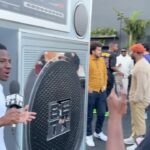 Brandon Gilpin Instagram - Livin da Life I’m supposed too 🤩💫 Last slide , they asked me to spit sum real quick yk I had to come wit it 🇯🇲🤫 soon Drop !! Make sure y’all go watch AVERAGE JOE ON BET @betplus @deoncole my favorite comedian 😂🔥 & he’s killing it rn! Shoutout to the House of BET for hosting dope events and my brother @bwrightous @sixdegrees for makin magic happen 🤩 P.s dat White shirt pon mi chocolate skin ?? Yu see itt 😍🍫 #ShowTimeBrando #Bet #houseofbet #brandongilpin