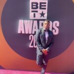 Brandon Gilpin Instagram - BET AWARDS 2023 🤩💫 When @dextadaps Touch Di Stage, PLACE GET MADDD🇯🇲🇯🇲 Glad I was wit my guys this time 🫡🤩 @sneaky_lyfe @christianmaxwelll 🔥🔥 #ShowTimeBrando #betawards #dextadaps #BET #BrandonGilpin