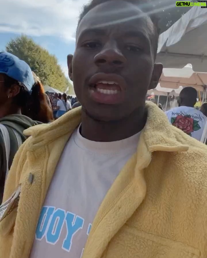 Brandon Gilpin Instagram - Stay Young & Turnt 🤩🥳 ~ Big Bird 💛 #spelhousehomecoming Birthday + Homecoming = Successful Chaos🕺🏾😵💫 #ShowTimeBrando #homecoming #BrandonGilpin #Young&turnt #spelhouse #morehouse Morehouse College