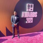Brandon Gilpin Instagram - BET AWARDS 2023 🤩💫 When @dextadaps Touch Di Stage, PLACE GET MADDD🇯🇲🇯🇲 Glad I was wit my guys this time 🫡🤩 @sneaky_lyfe @christianmaxwelll 🔥🔥 #ShowTimeBrando #betawards #dextadaps #BET #BrandonGilpin
