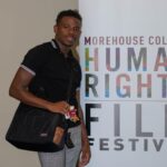 Brandon Gilpin Instagram - Thank You Morehouse For inviting me too come back to the Institution that made me & Be apart of this wonderful Panel alongside these talented actors! @morehousefilmfest @morehouse1867 Such a great experience to Be part of this panel and share stories & inspire other To follow your Dreams! 🖤 #ShowTimeBrando #BrandonGilpin #actor #Morehouse #telfar Morehouse College