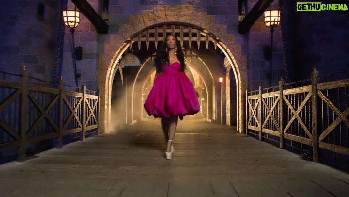 Brandy Norwood Instagram - Happy #WorldPrincessWeek! I’m so excited to share this special video performance of “Starting Now” filmed at the @disneyland castle ✨ #UltimatePrincessCelebration #NewMoon #Crown Who performs at Disneyland in front of a castle that I’ve loved since I was a young girl. Wow. So grateful.