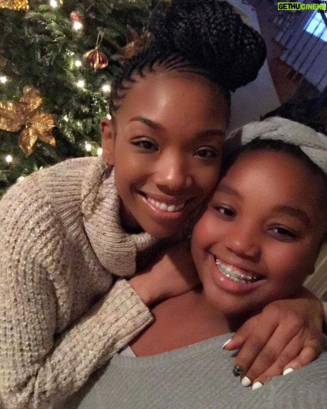 Brandy Norwood Instagram - #tbt with my #BoopBop @syraismith #ThenNowThenAndNow #swipe