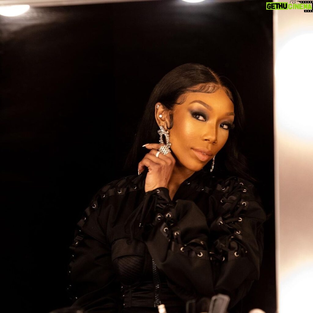 Brandy Norwood Instagram - Moments from yesterday ♠️ #amas