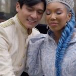 Brandy Norwood Instagram - A royal occasion. ✨ The original movie, #DisneyDescendants: Rise of Red coming soon @disneyplus @disneydescendants ♥️ Hair: @nikkrokkshair Makeup: @makeupartistgaby