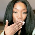 Brandy Norwood Instagram – Oh hi ♥️sending love and more love♥️♥️♥️
#happyFriday
@hairdesignsla x @elijahcohen33  x @makeupartistgaby