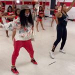 Brandy Norwood Instagram - Swipe to the end, pretty please♥️ Can’t even tell y’all what last night meant to me! I have been following, admiring, and just so inspired by @mrs_d2u ♥️ We are both from Mississippi ♥️ To see her take her dreams and soar all while inspiring, encouraging, and training these beautiful young women to be champions with or without trophies is truly mind blowing. I was so blessed to meet this warrior of a woman for the first time and I couldn’t hardly keep it together. I finally was able to express my genuine love for her and her unstoppable @thedd4lbrand ♥️♥️♥️♥️ Thank you Miss D and your beautiful staff for making me feel like I was apart of the family and a #dancingdoll for all of an 8 count!!! #DD4L I love you ♥️ D D 4 L It’s time to Bring @bringit #BRINGIT Back!!! Red hearts in the comments if you feel me♥️♥️♥️♥️♥️ — @syraismith I wish you were there Boop, but I FaceTimed so.. you felt the Magic baby. ♥️ and your face said it all when you saw Coach D... priceless and shout out to @todrick for linking us all together. My Prince Charming.♥️ Dollhouse Dance Factory 3