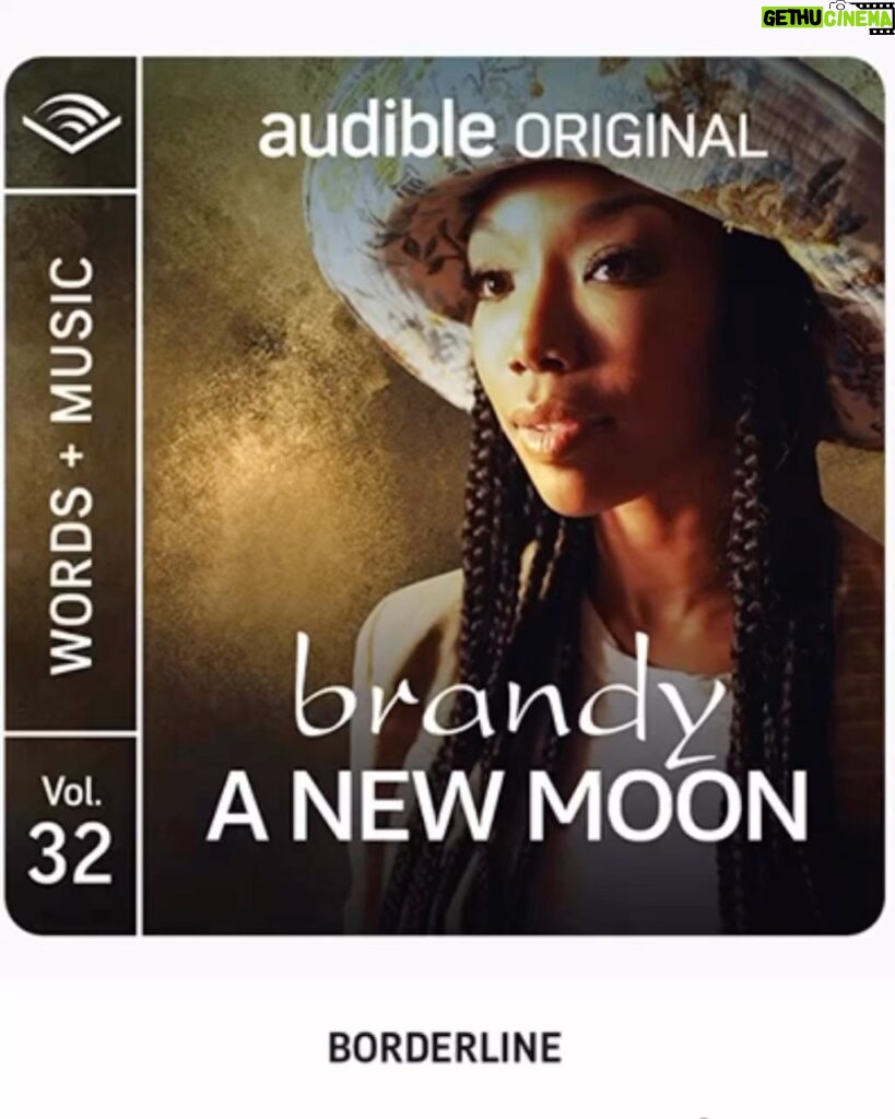 Brandy Norwood Instagram - #PressPlay 🎵 My new @audible Original, A New Moon, is out now! What a beautiful experience to share my story and perform songs close to my heart like #Borderline. US listeners can stream the title for FREE now at the link in my bio ♥️ #ANewMoon