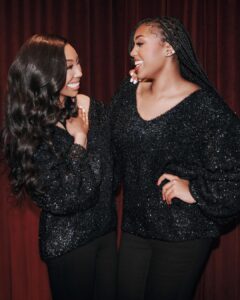 Brandy Norwood Instagram - Lots of holiday plans coming up? Stay in style with some of me and @syraismith ‘s favorite pieces from @hm and show off your looks with #hm #ad #momanddaughter https://bit.ly/brandyxhmholiday