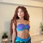Brashell Santos Instagram - Uno de mis sueños de siempre era ser una sirenita. Hoy me tocó interpretar una 😍💜