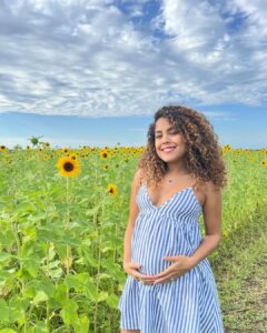 Brashell Santos Instagram - G L O W I N G 🌻🤰🏽