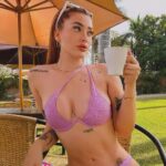 Brenda Zambrano Instagram - 💜🧜🏻‍♀️ Tequesquitengo, Morelos, Mexico