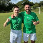 Brett Johns Instagram - So this happened today. Up the jacks 🦢🦢🦢 Massive thank you to the guys @wgwwd_ for the charity match today! Very grateful to get some game time with some great lads! Even got on the scoresheet. 🤣🤣🤣 Thank you @wgwwd_ #AngelRangel #BrettRangel