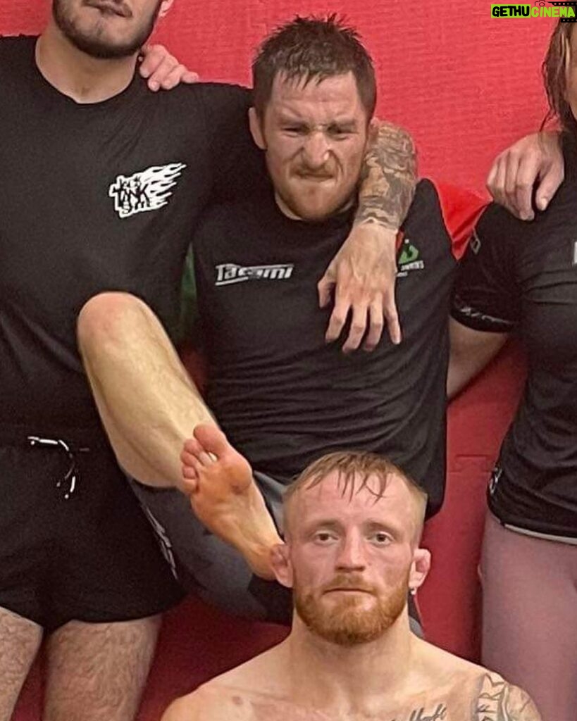 Brett Johns Instagram - “As we advance in life it becomes more and more difficult, but in fighting the difficulties the inmost strength of the heart is developed.” – Vincent Van Gogh @shoremixedmartialarts