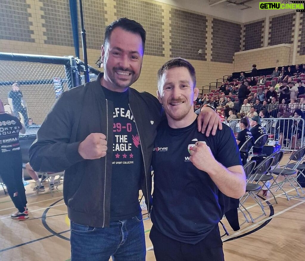 Brett Johns Instagram - I had a fantastic weekend at the @englishmmaa immaf 4 nations! Some amazing fights were on show! It was great to finally dip my toes in on the official side of the sport. Just wanted to thank @marcgoddard_uk @rygorpaul @mc_ricky_wright @veronicamacedomma Mike and the team for firstly letting me be a part of this weekend and secondly for the great advice from so many of the team! Had a great little Q&A with @peety_editor and @danhardymma About the future of MMA in Wales and UK, and also my future in the sport (as an active fighter) 👀 It was great to see @pfleurope helping out the amateur scene in the UK also.